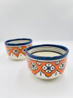 Hand-painted ceramic bowls