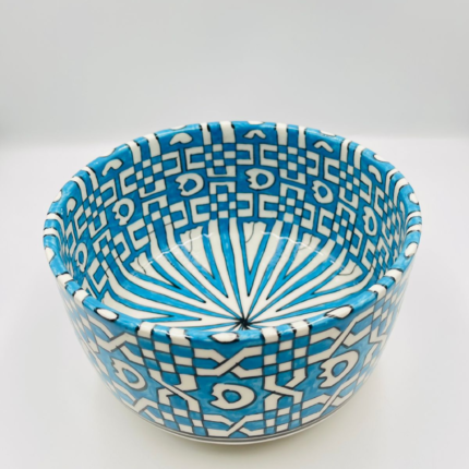 Handmade ceramic serving bowl