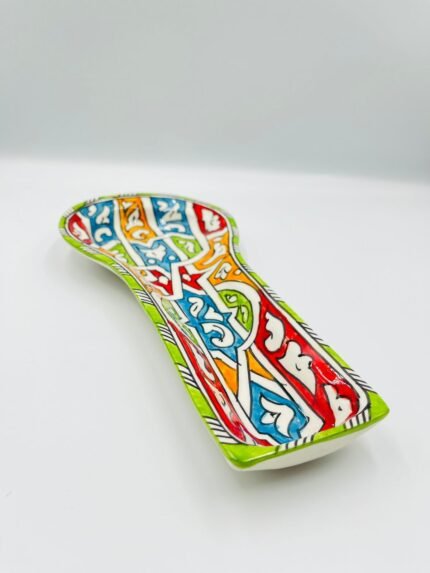 Hand-Painted Ceramic Spoon